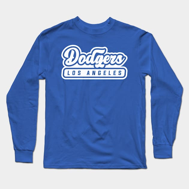 LA Dodgers 02 Long Sleeve T-Shirt by Karambol